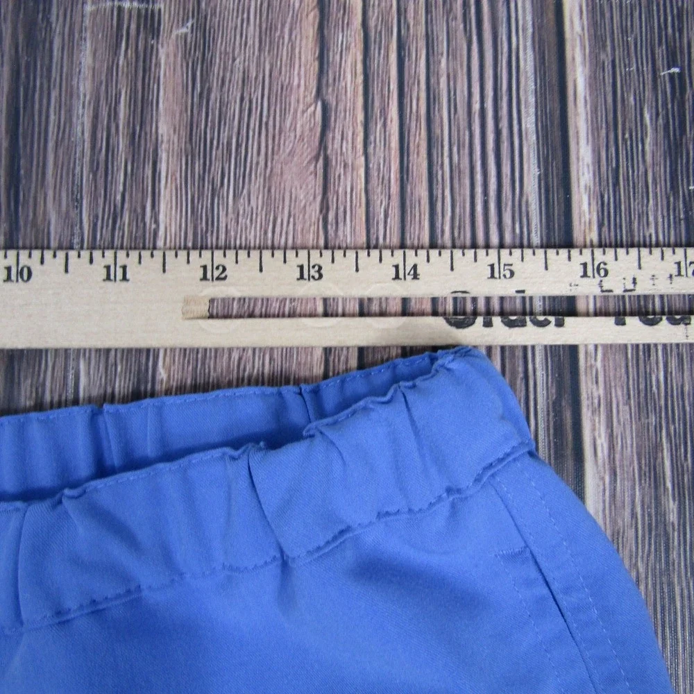 Figs Technical Collection Pants Mens Medium Blue Drawstring Scrub FM4500 Comfort